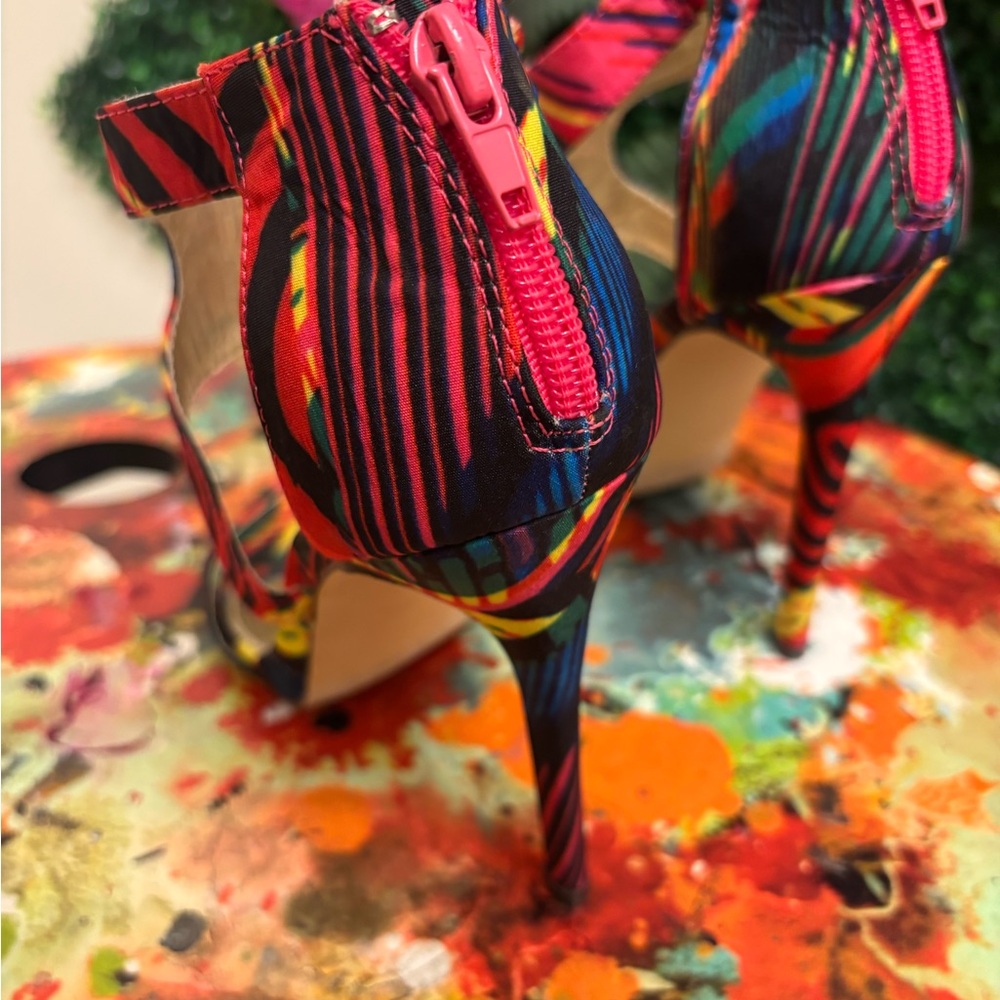 Colorful Women's 2000s Heels - Picture 3 of 7